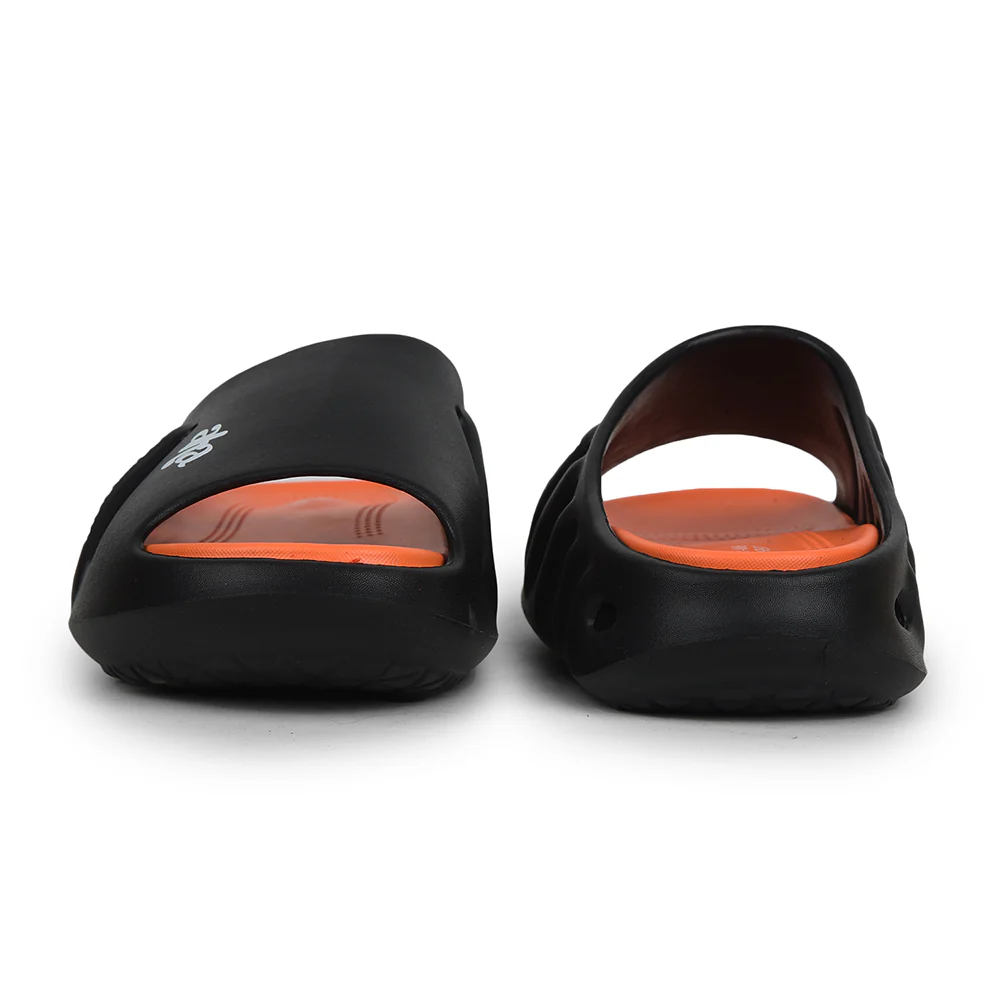 A-HA Black Casual Slider For Men ZQ-JR-M6 By Liberty - Image 5