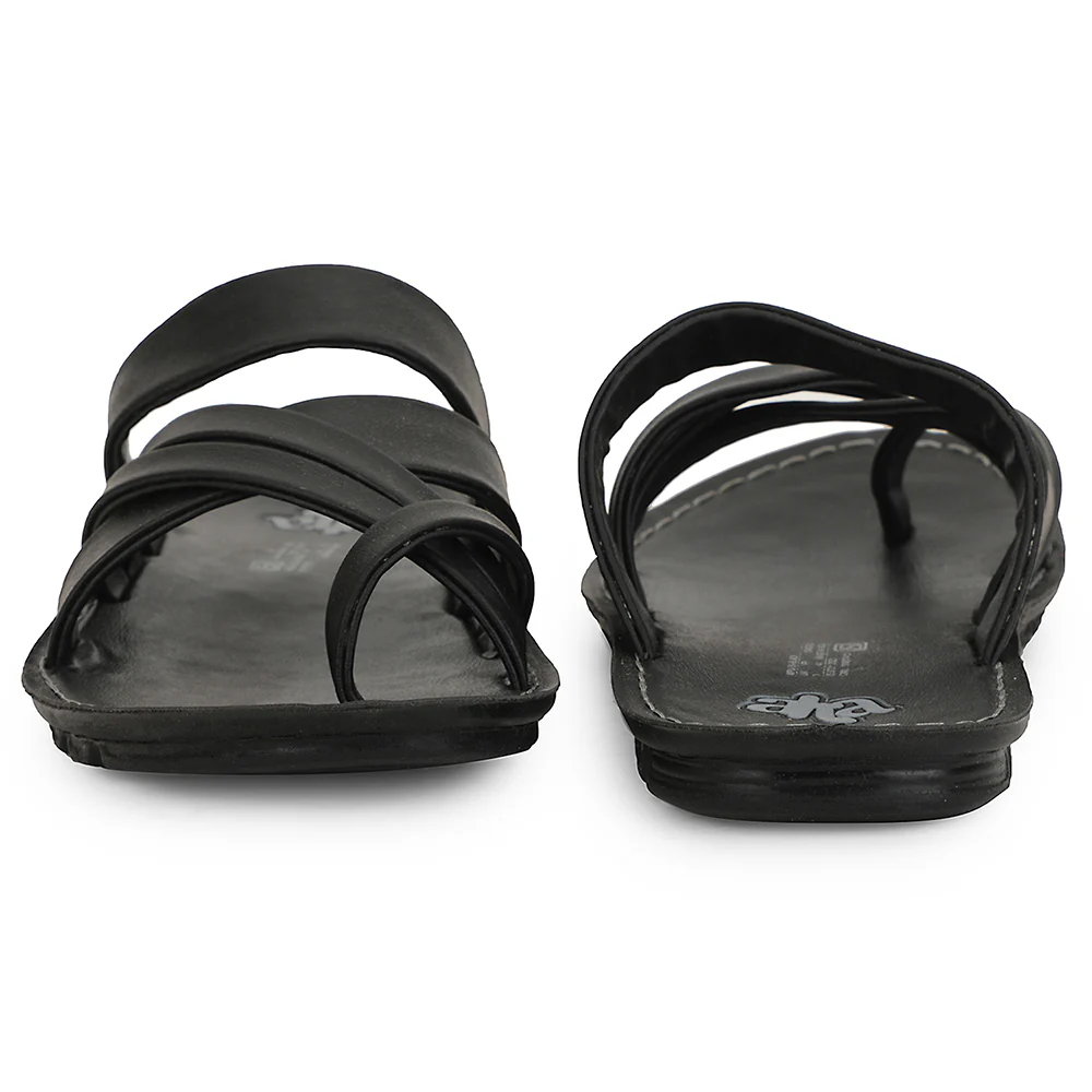 A-HA Black Casual Slipper For Men MPU-56 By Liberty - Image 6