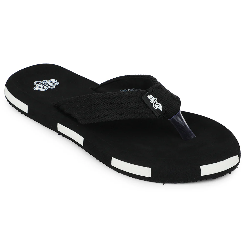 A-HA Black Casual Slipper For Women AGL-103 By Liberty