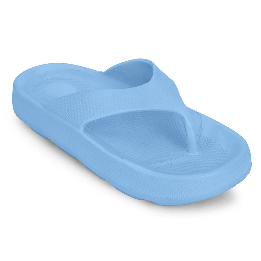 A-HA Blue Casual Slipper For Women COMFYPRO By Liberty
