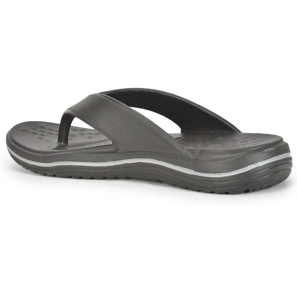 A-HA Casual Black Flip Flop For Men BEACHTIME By Liberty - Image 6