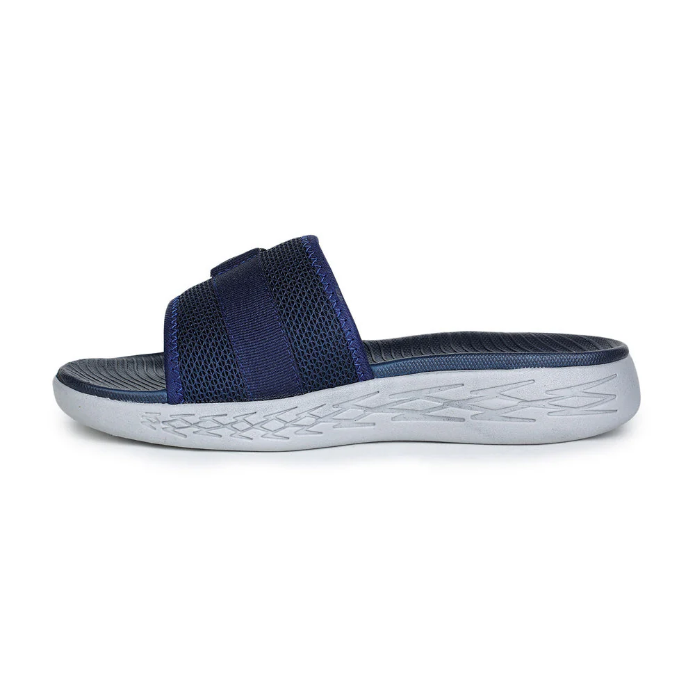 A-HA By Liberty Blue Slides For Men IMPACT-10 - Image 2
