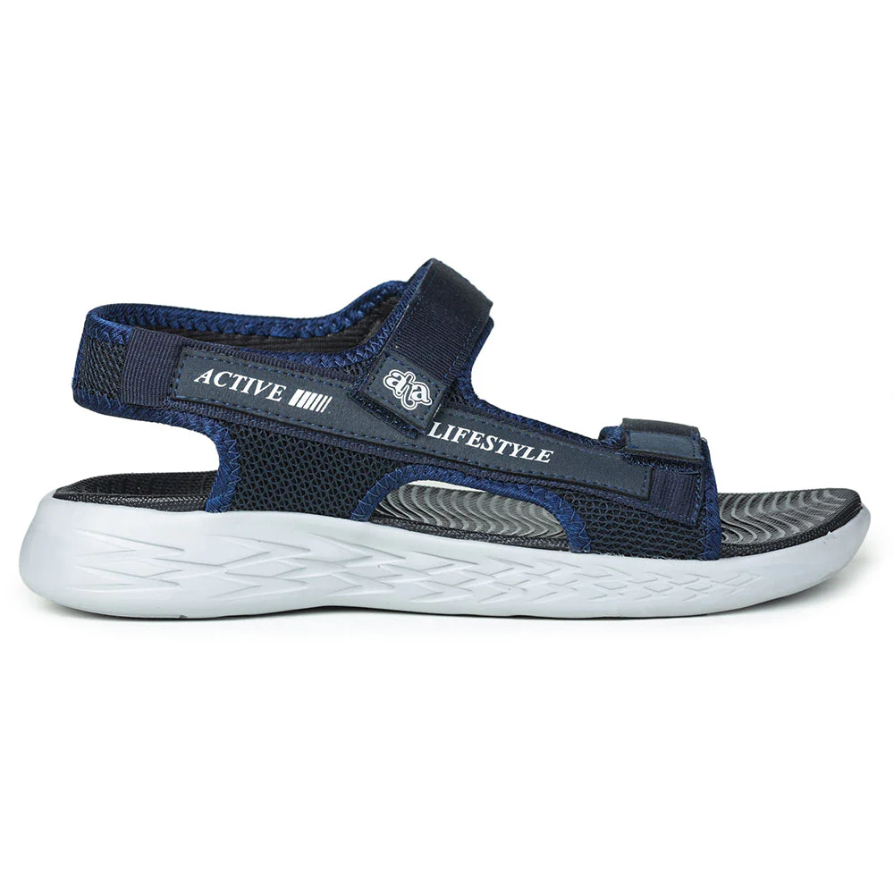A-HA Casual Blue Sandals For Men IMPACT-8 By Liberty - Image 2