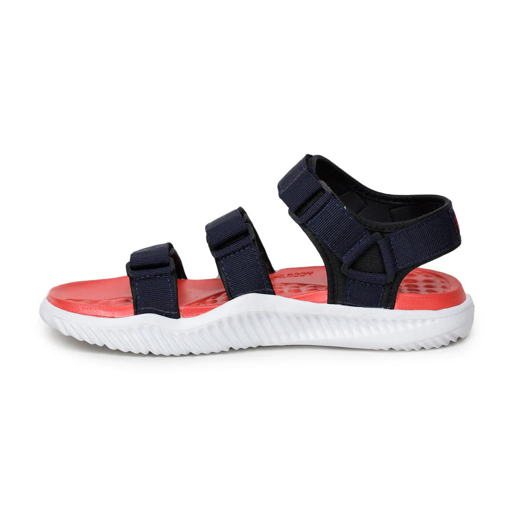 A-HA Casual Navy Blue Sandals For Men STAMINA-4 By Liberty - Image 3