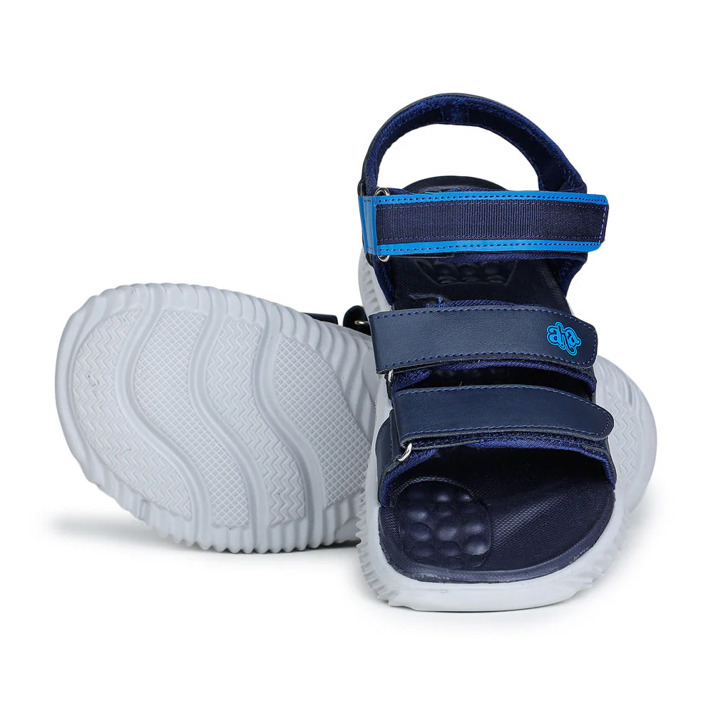 A-HA Casual Blue Sandals For Men STAMINA-8 By Liberty - Image 5