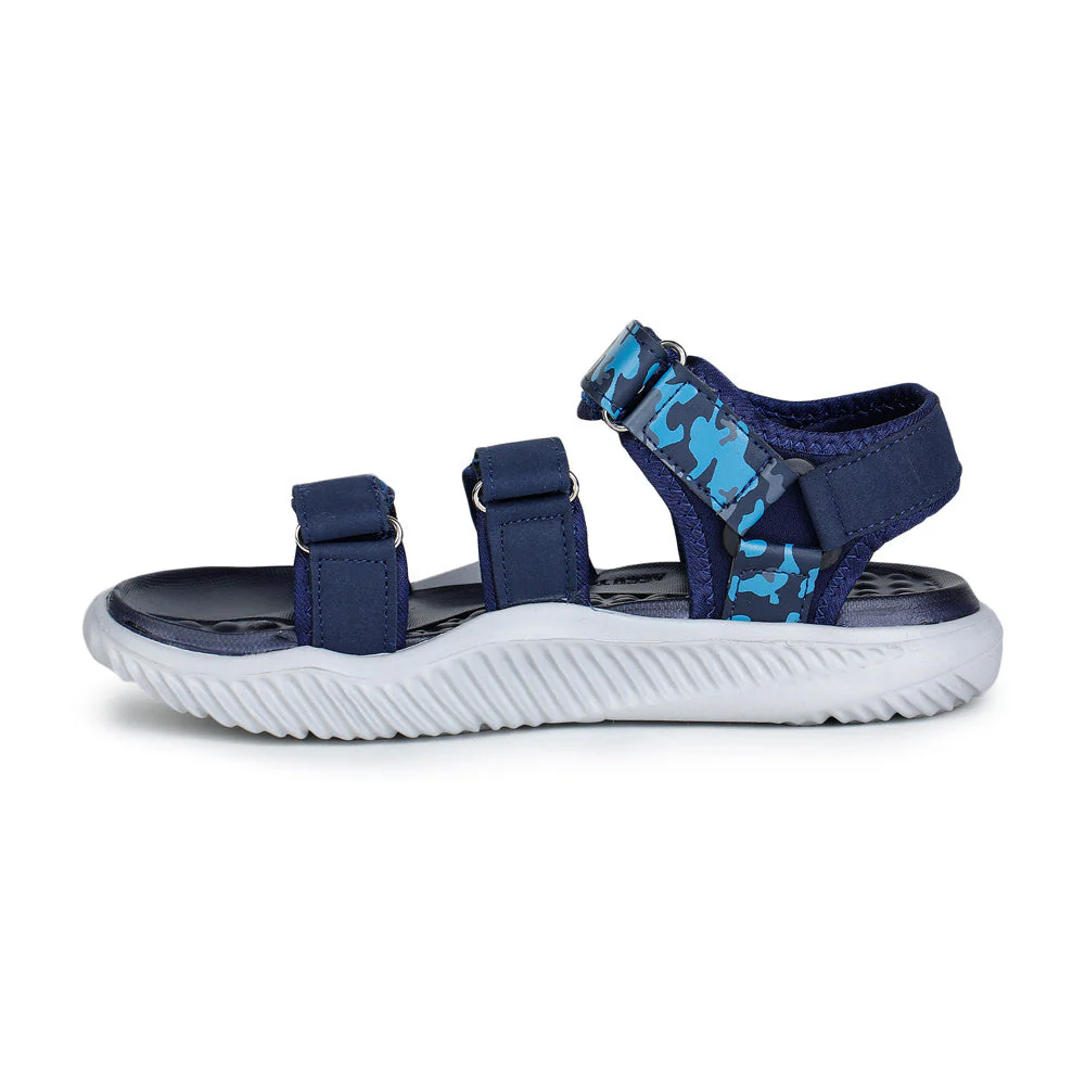 A-HA Casual Blue Sandals For Men STAMINA-9 By Liberty - Image 2