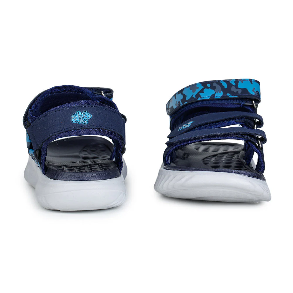 A-HA Casual Blue Sandals For Men STAMINA-9 By Liberty - Image 3