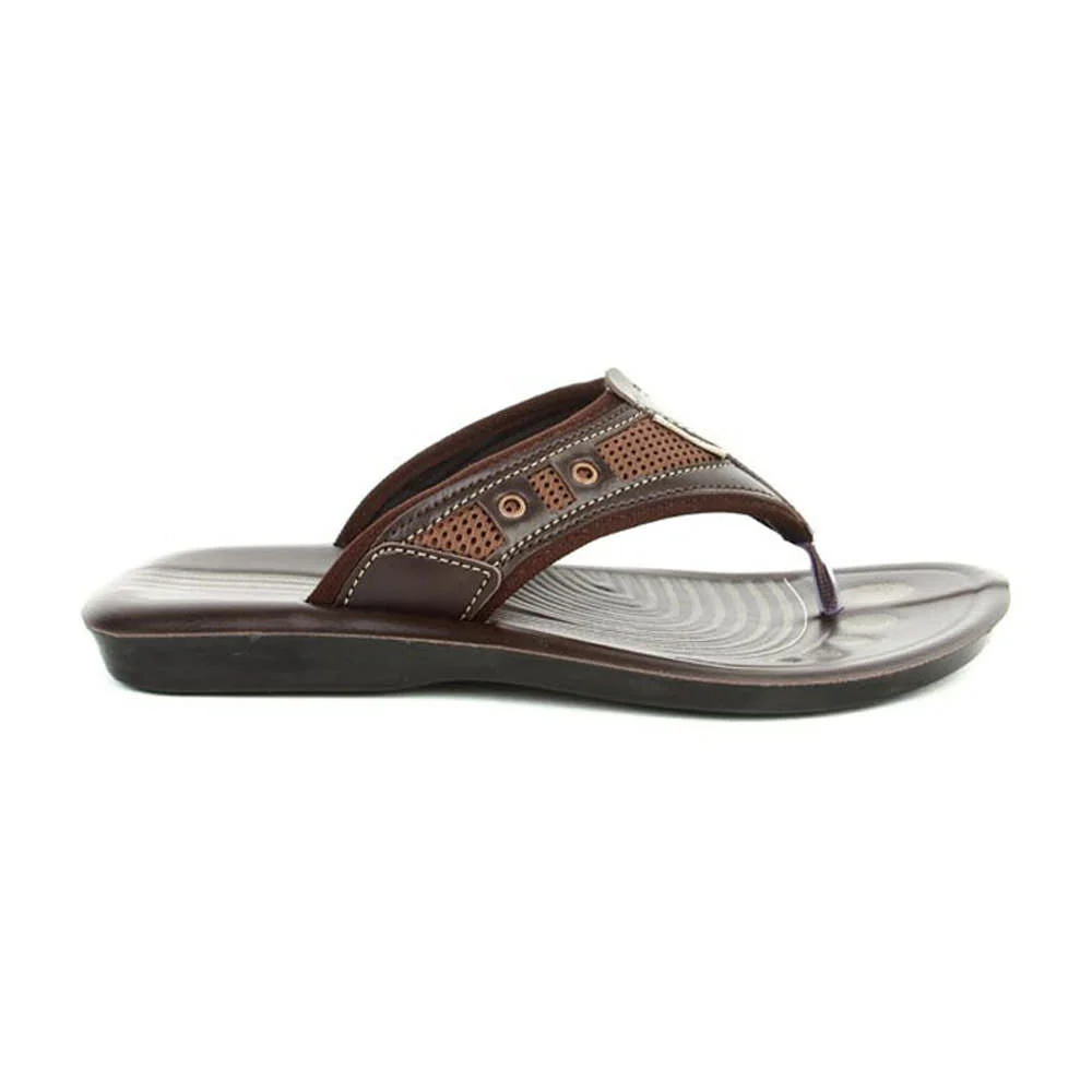 A-HA By Liberty CT-001 Men Casual Brown Slippers - Image 2