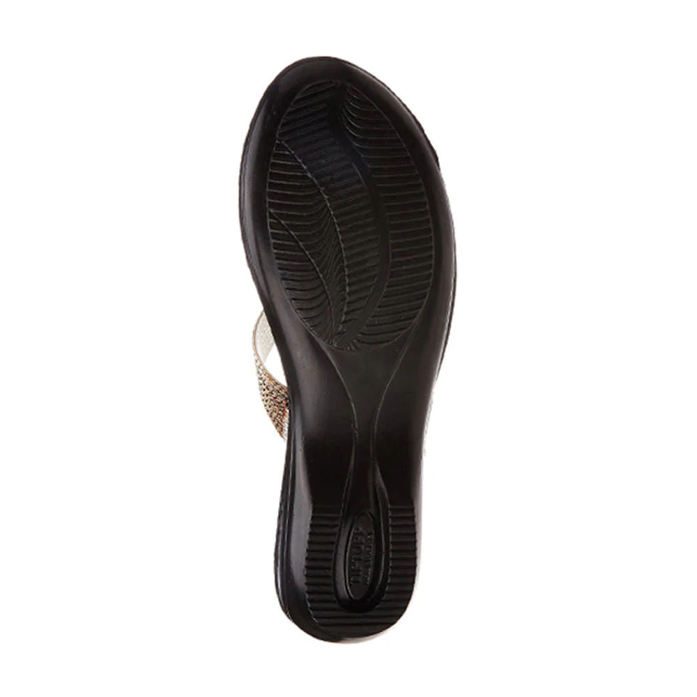 A-HA By Liberty ETHNIC-05 Women Ethnic Copper Slippers - Image 5