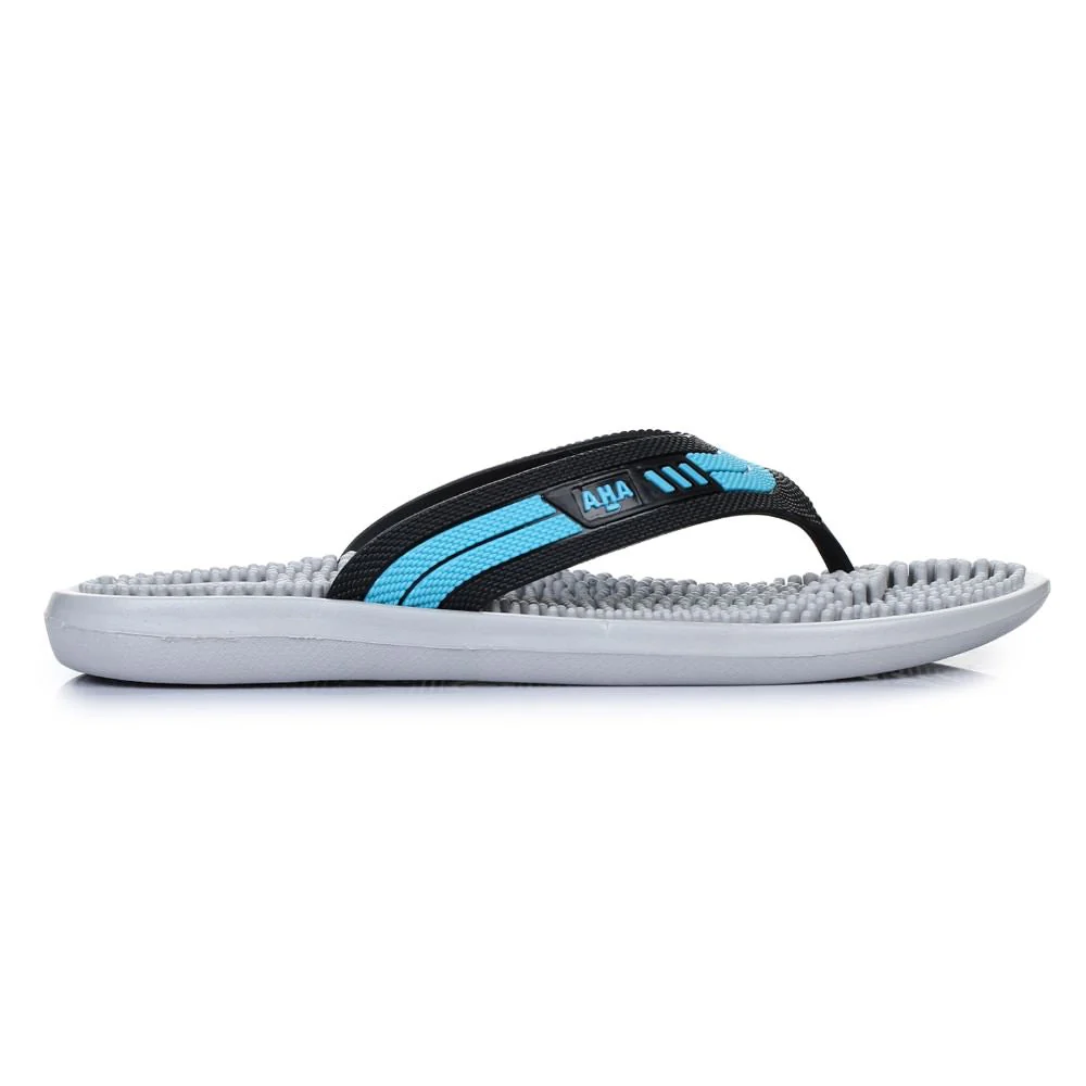 A-HA Casual Grey Flip Flop For Men ACCUPLUS-1 By Liberty - Image 2