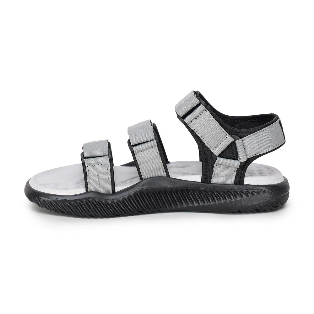 A-HA Casual Grey Sandals For Men STAMINA-4 By Liberty - Image 3