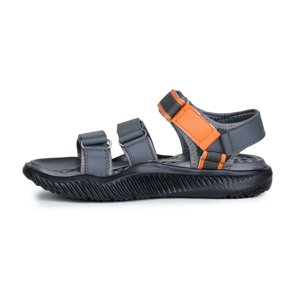 A-HA Casual Grey Sandals For Men STAMINA-8 By Liberty - Image 2