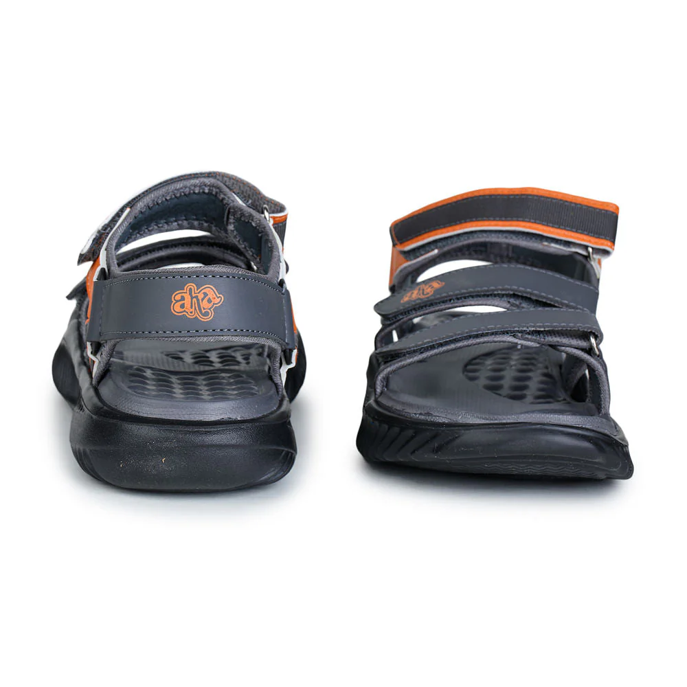 A-HA Casual Grey Sandals For Men STAMINA-8 By Liberty - Image 4