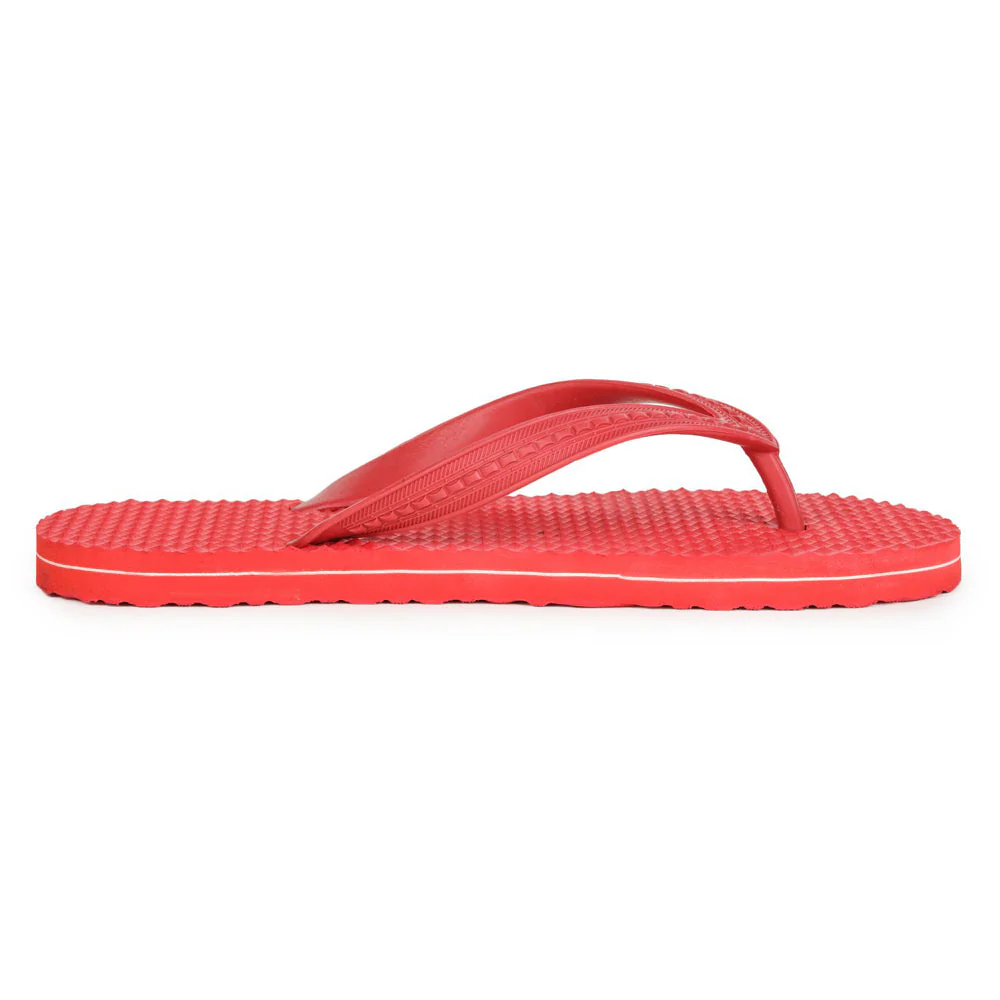 A-HA Casual Red Flip Flop For Men HEALTH-1 By Liberty - Image 2