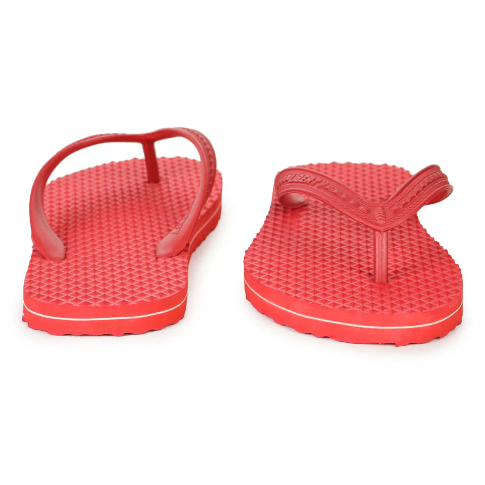 A-HA Casual Red Flip Flop For Men HEALTH-1 By Liberty - Image 3