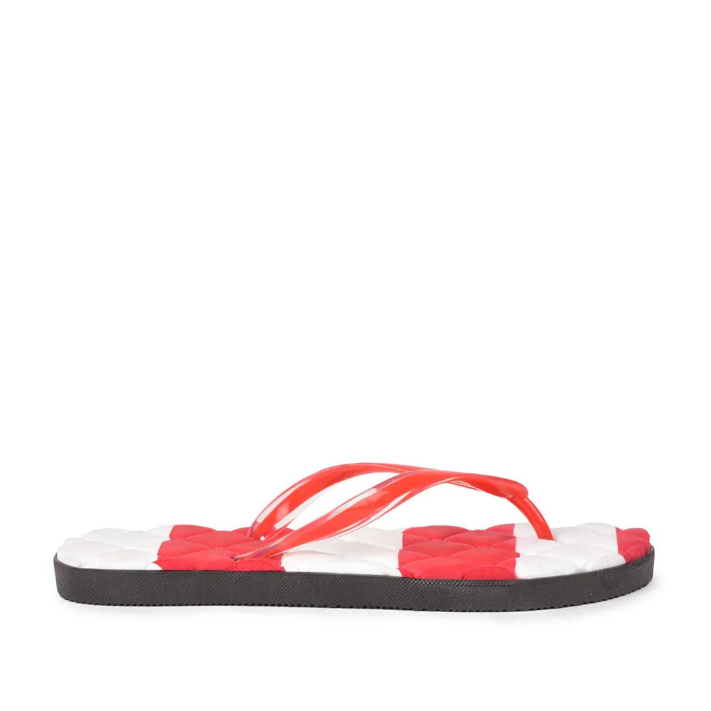 A-HA Casual Red Slipper For Women HIMANI-R1 By Liberty - Image 2