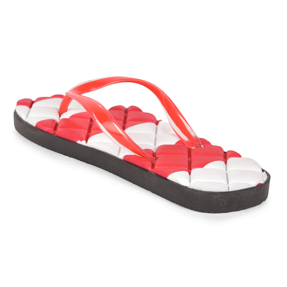 A-HA Casual Red Slipper For Women HIMANI-R1 By Liberty - Image 3