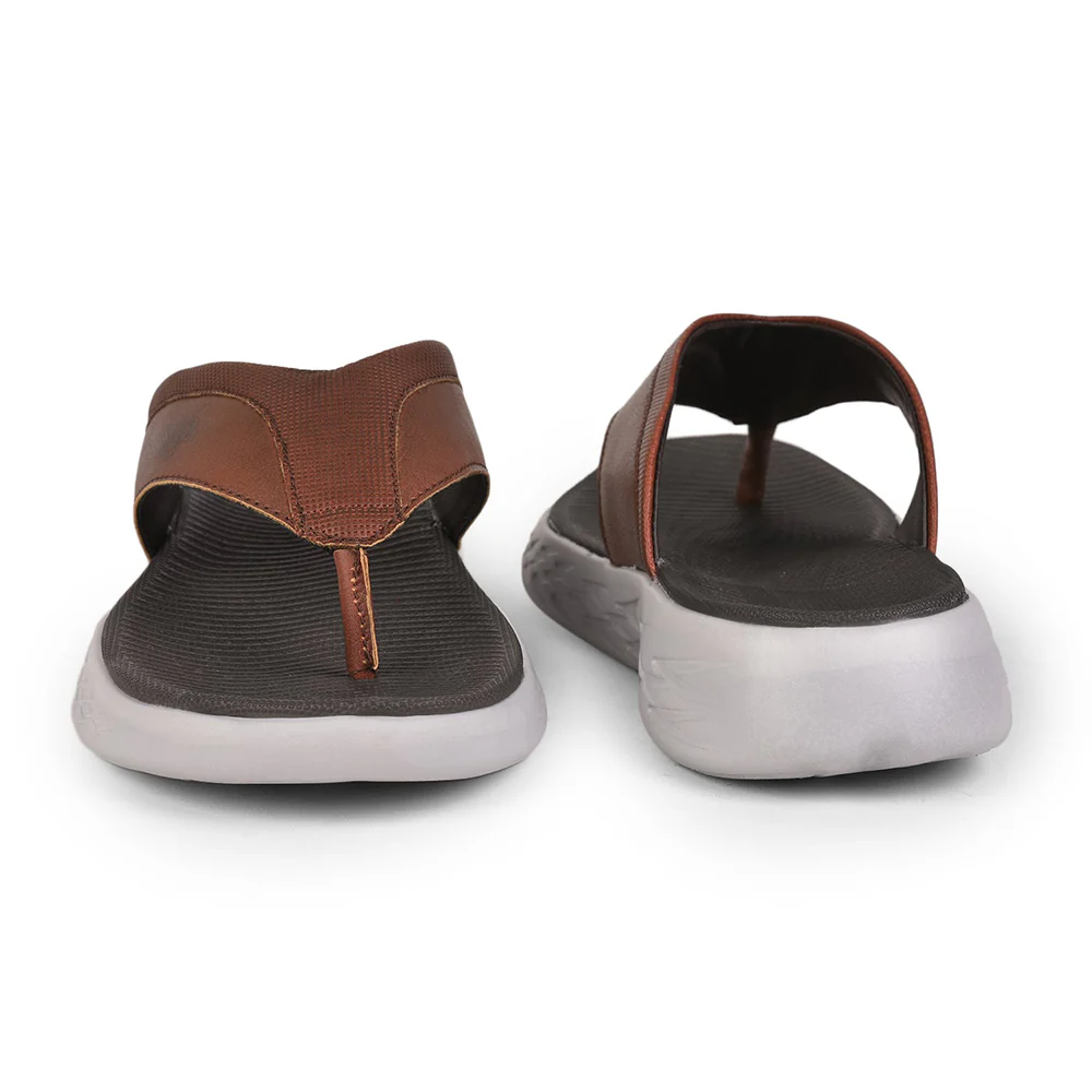 A-HA By Liberty IMPACT-6 Tan Flip-Flop For Men - Image 3