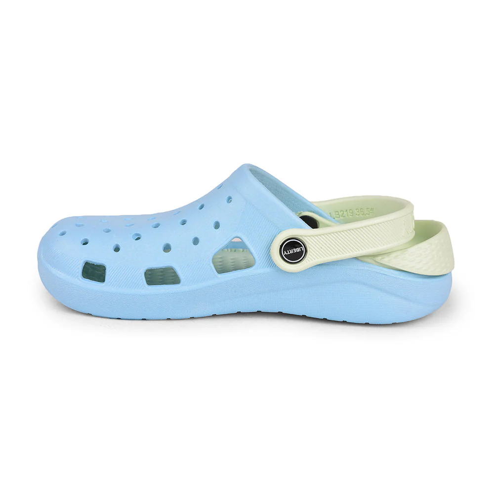 A-HA Blue Slingback Clogs For Women LPMXT-801 By Liberty - Image 3
