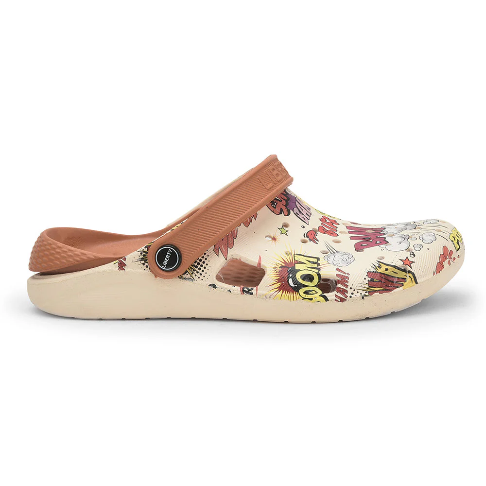 A-HA By Liberty LPMXT-810 Men Cream Clogs - Image 2