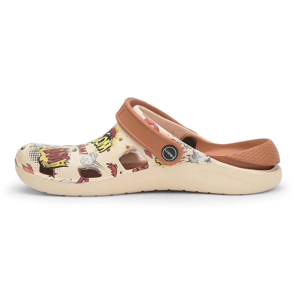 A-HA By Liberty LPMXT-810 Men Cream Clogs - Image 3