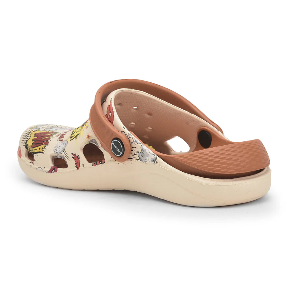 A-HA By Liberty LPMXT-810 Men Cream Clogs - Image 4