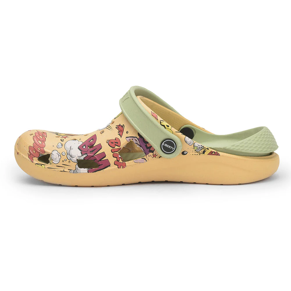 A-HA By Liberty LPMXT-810 Men Orange Clogs - Image 3