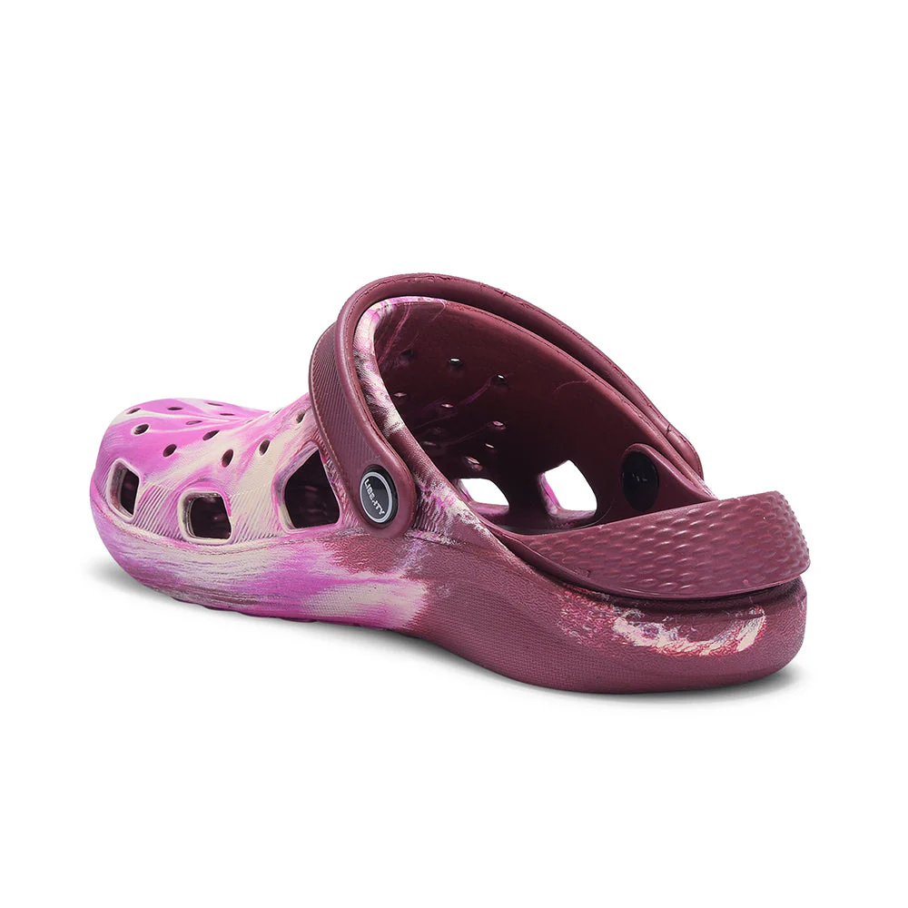A-HA By Liberty LPMXT-962E Women Pink Clogs - Image 5