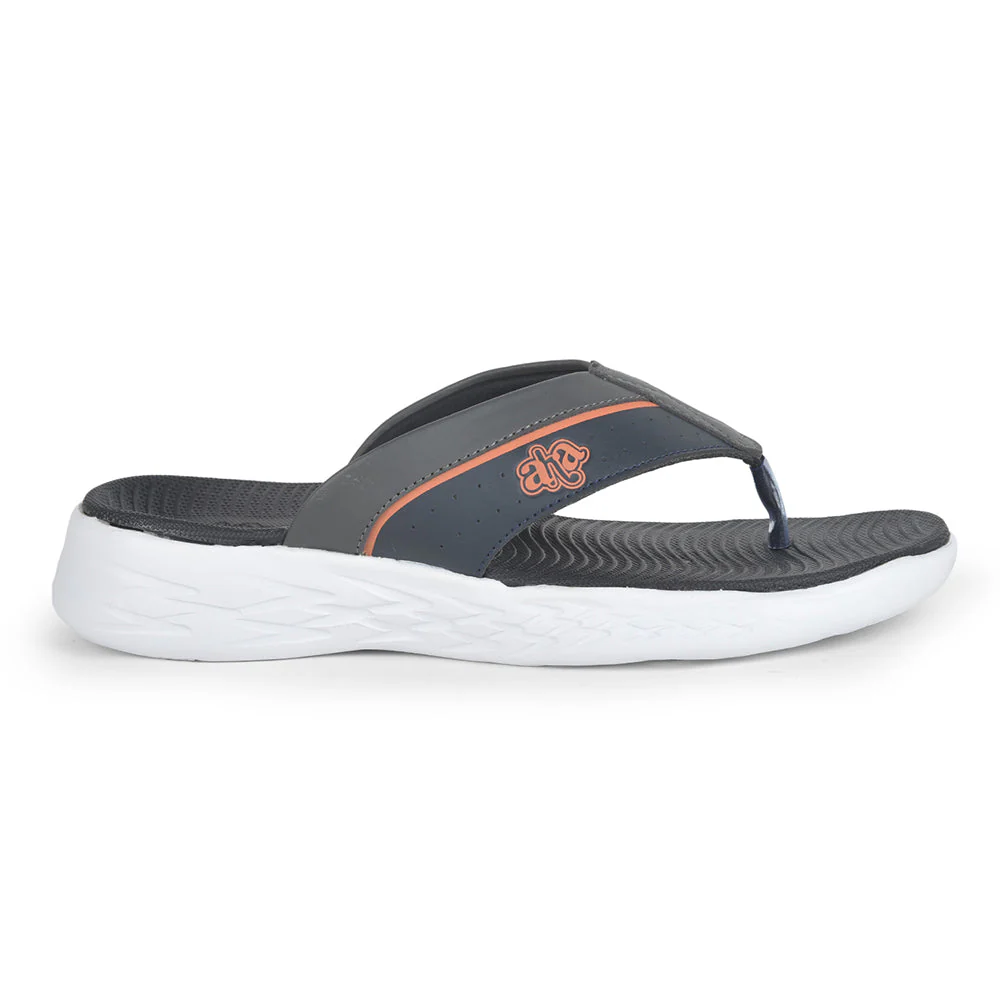 A-HA Casual Grey Flip Flop For Men IMPACT-175 By Liberty - Image 2