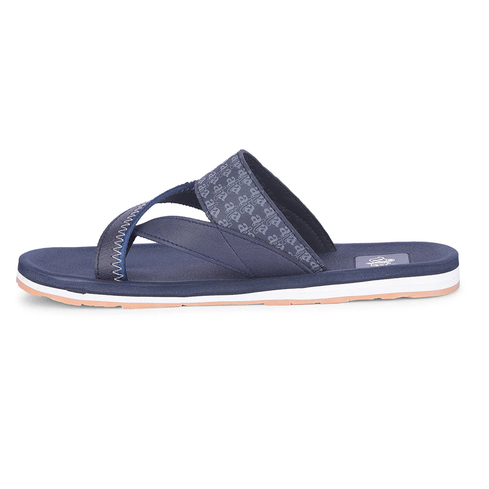 A-HA Casual Navy Blue Flip Flop For Men ANCO-02 By Liberty - Image 3