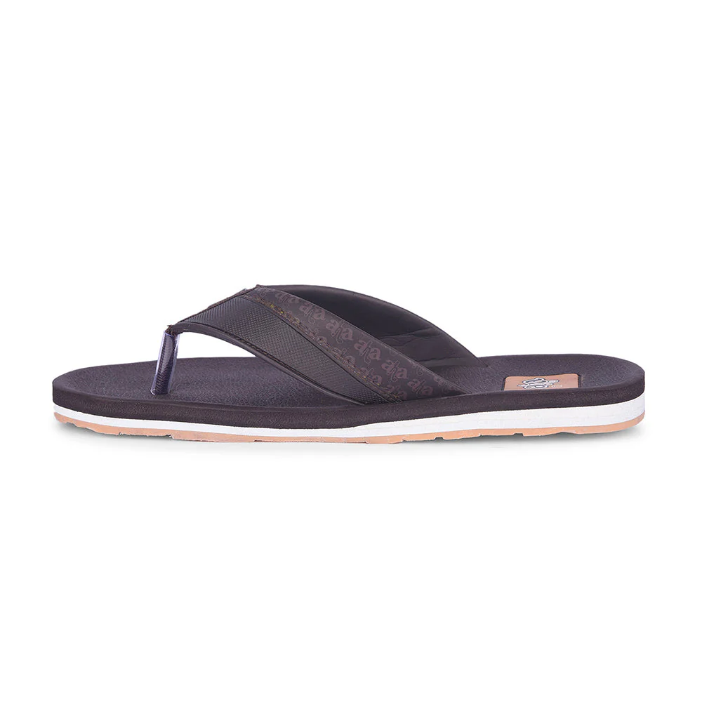 A-HA Casual Brown Flip Flop For Men ANCO-03 By Liberty - Image 3