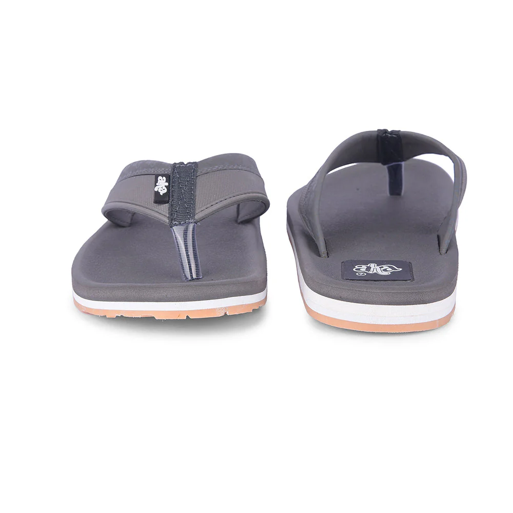 A-HA Casual Grey Flip Flops For Men ANCO-03 By Liberty - Image 5