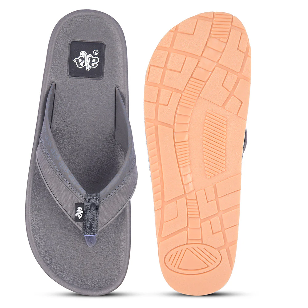 A-HA Casual Grey Flip Flops For Men ANCO-03 By Liberty - Image 6