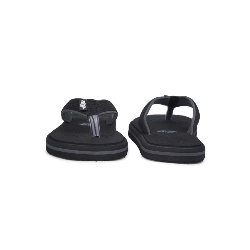 A-HA Casual Black Flip Flop For Men CFL-1 By Liberty - Image 5