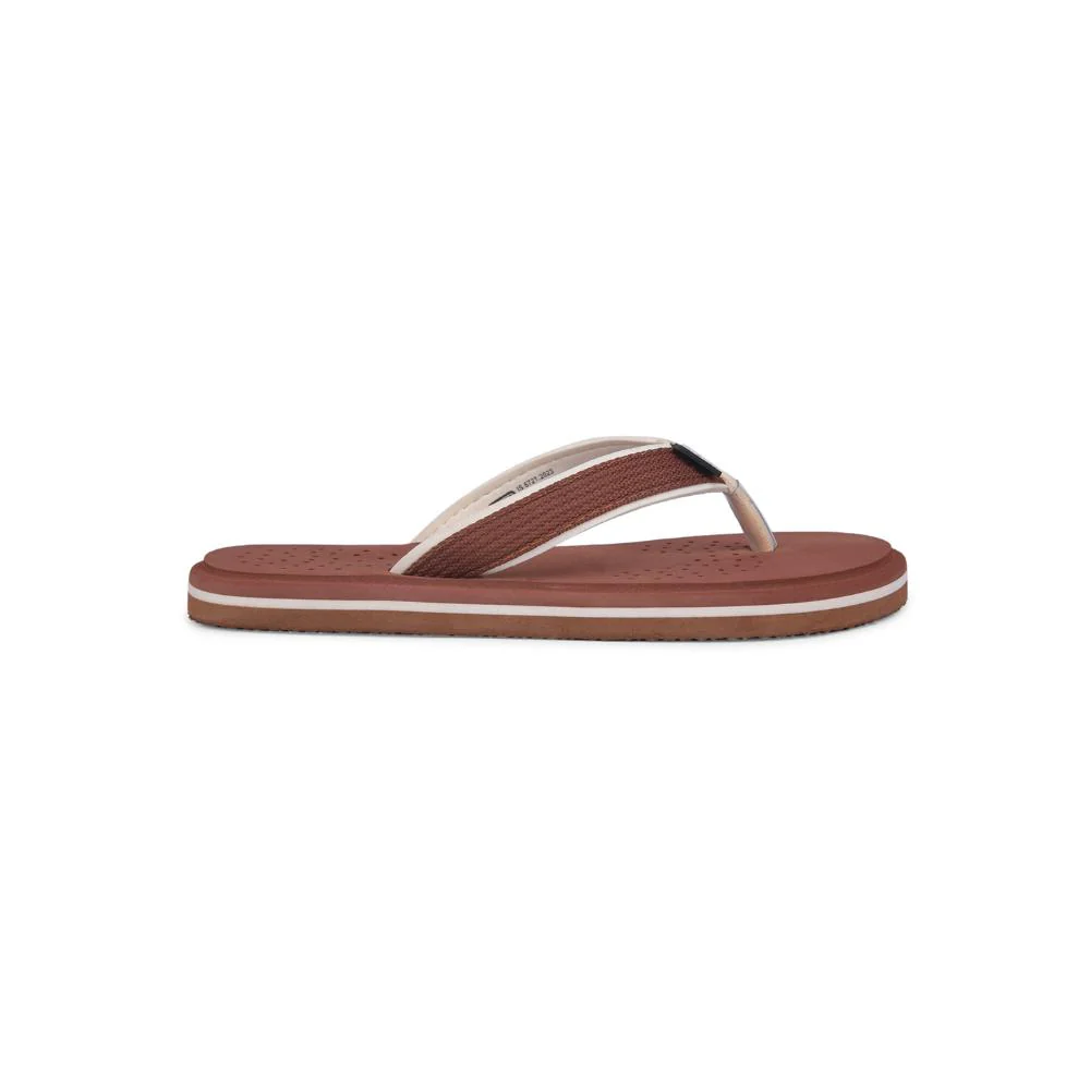 A-HA Casual Brown Flip Flop For Men CFL-1 By Liberty - Image 2