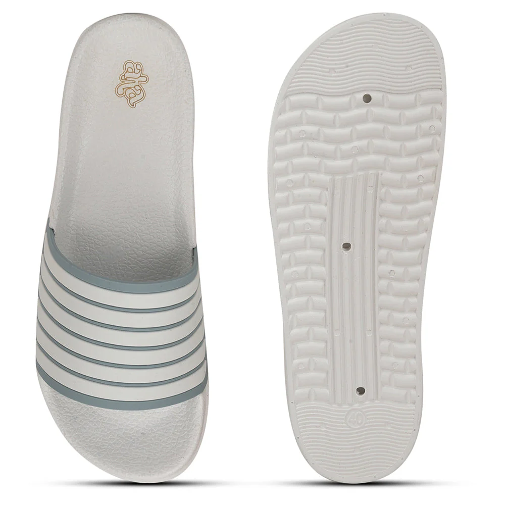 A-HA By Liberty OCEAN-W2 White Women Home Wear Slide - Image 5