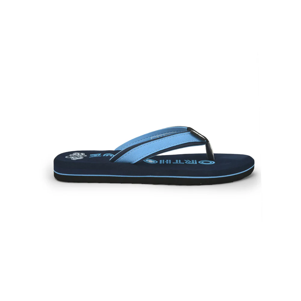 A-HA Casual Blue Flip Flop For Women ORTHO-3 By Liberty - Image 2