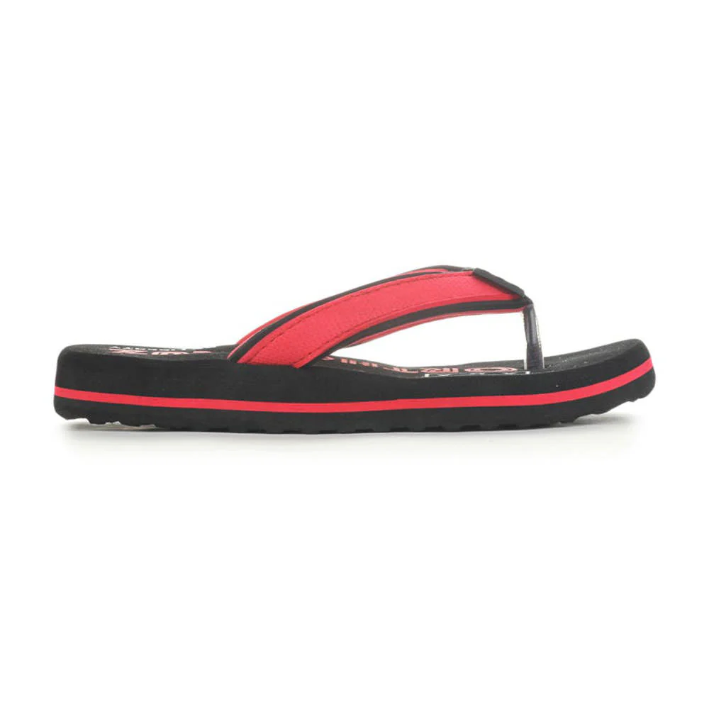 A-HA Casual Red Flip Flop For Women ORTHO-3 By Liberty - Image 2