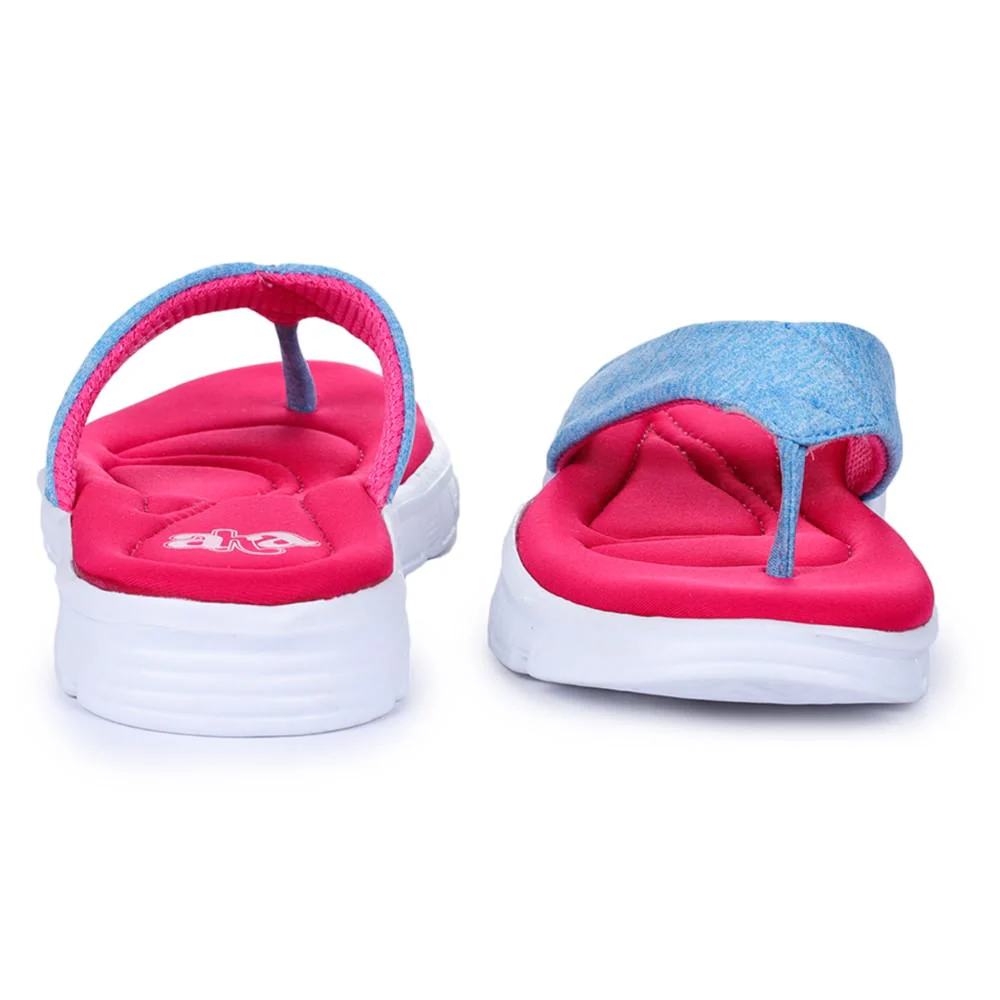 A-HA Casual Pink Flip Flops For Women CUSHION-20 By Liberty - Image 6