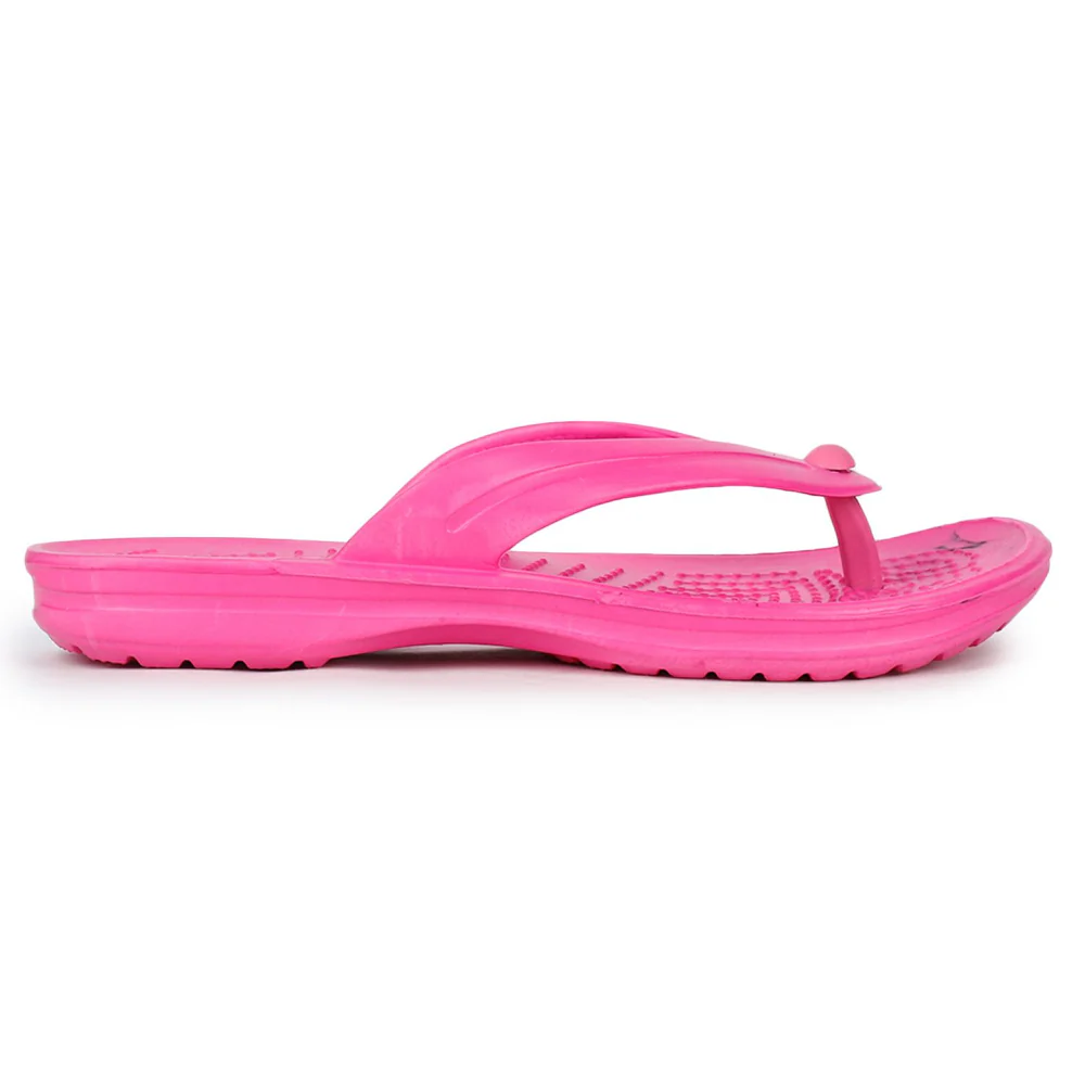 A-HA Casual Pink Flip Flops For Women VIRTUE-20 By Liberty - Image 2