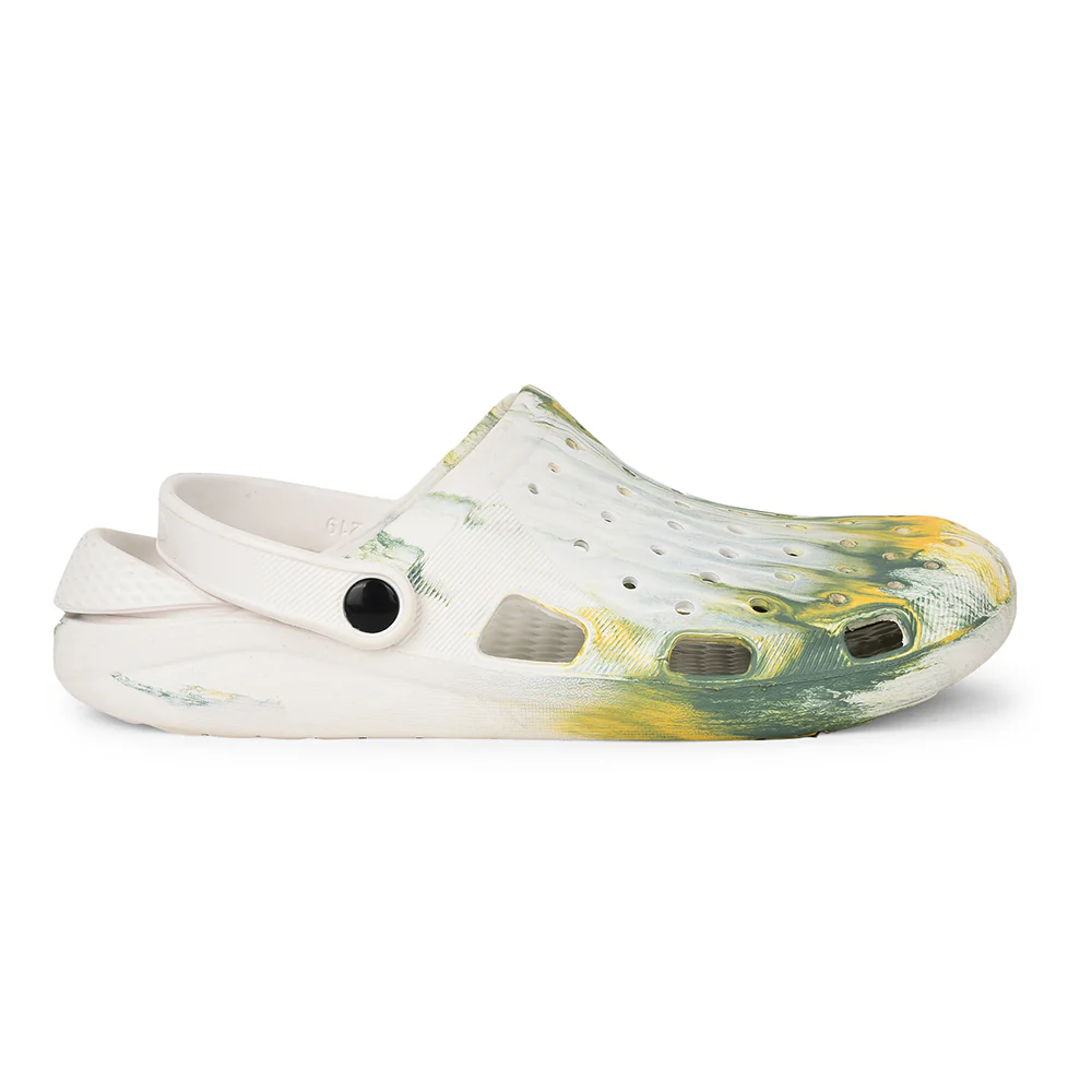 A-HA Casual Off White Slingback Clogs For Men WALKSTAR By Liberty - Image 2