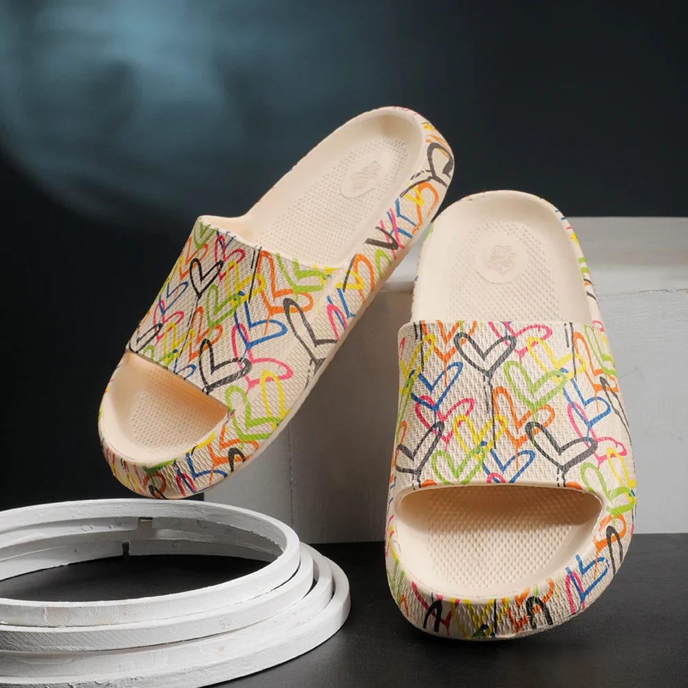 A-HA Casual Orange Sliders For Women WALKSTAR-1 By Liberty - Image 4