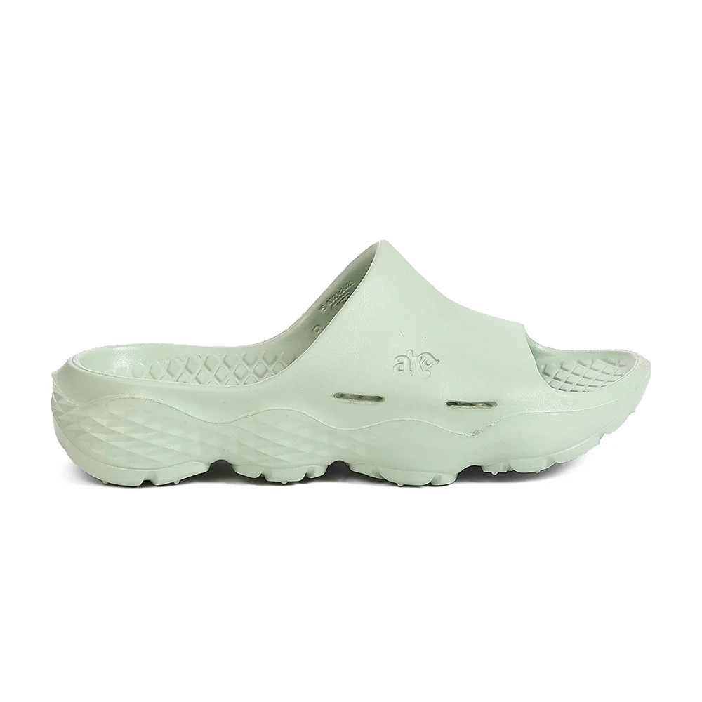 A-HA CLOUD-1 Sea Green Casual Slip-on Slides for Men by Liberty - Image 2