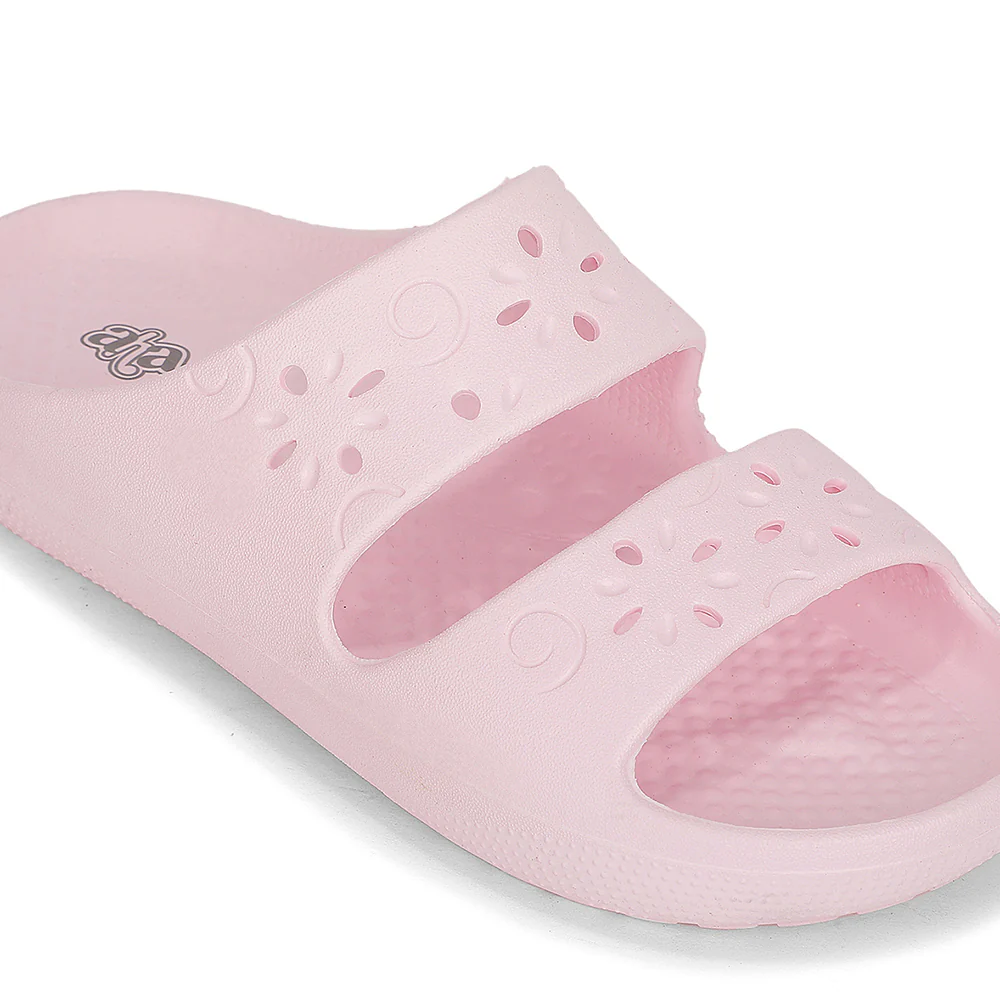 A-HA COSYWALK-E Light Pink Casual Slides For Women By Liberty - Image 5