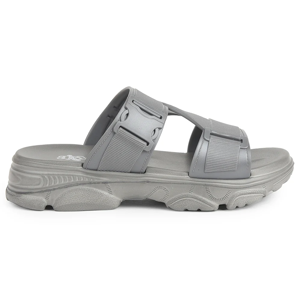 A-HA Dark Grey Casual Sandal For Women LGF-4 By Liberty - Image 2