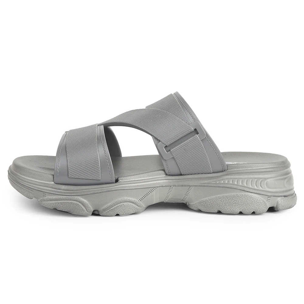 A-HA Dark Grey Casual Sandal For Women LGF-4 By Liberty - Image 3