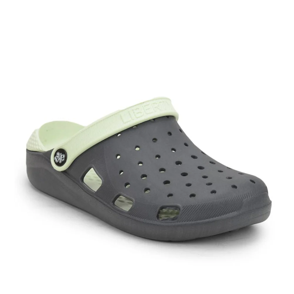 A-HA Dark Grey Slingback Clogs For Men LPMXT-800 By Liberty