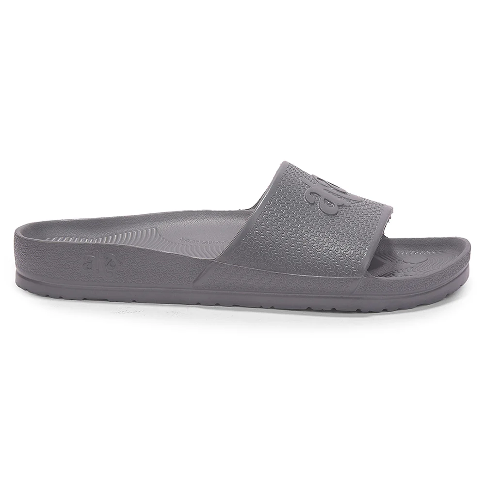 A-HA DOCTOR-2M Dark Grey Casual Slip on Slides for Men by Liberty - Image 2