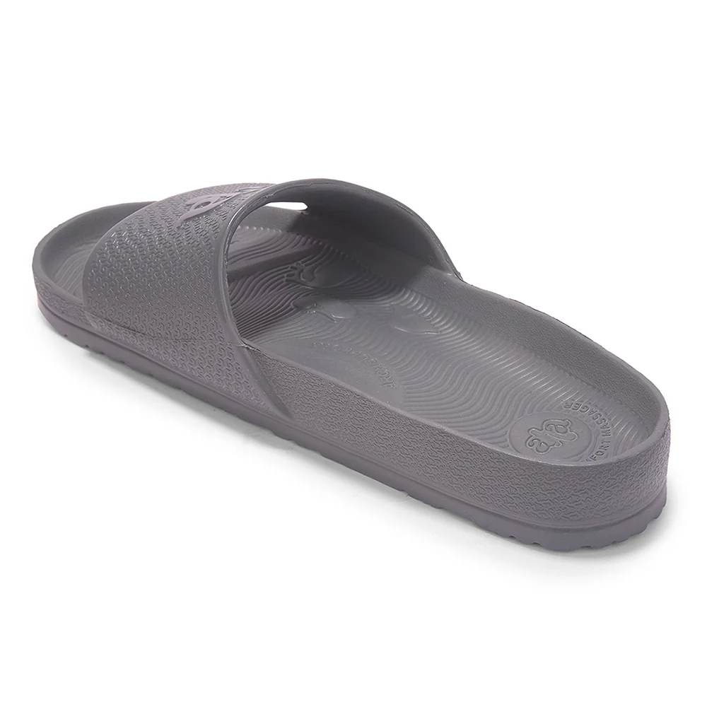 A-HA DOCTOR-2M Dark Grey Casual Slip on Slides for Men by Liberty - Image 3
