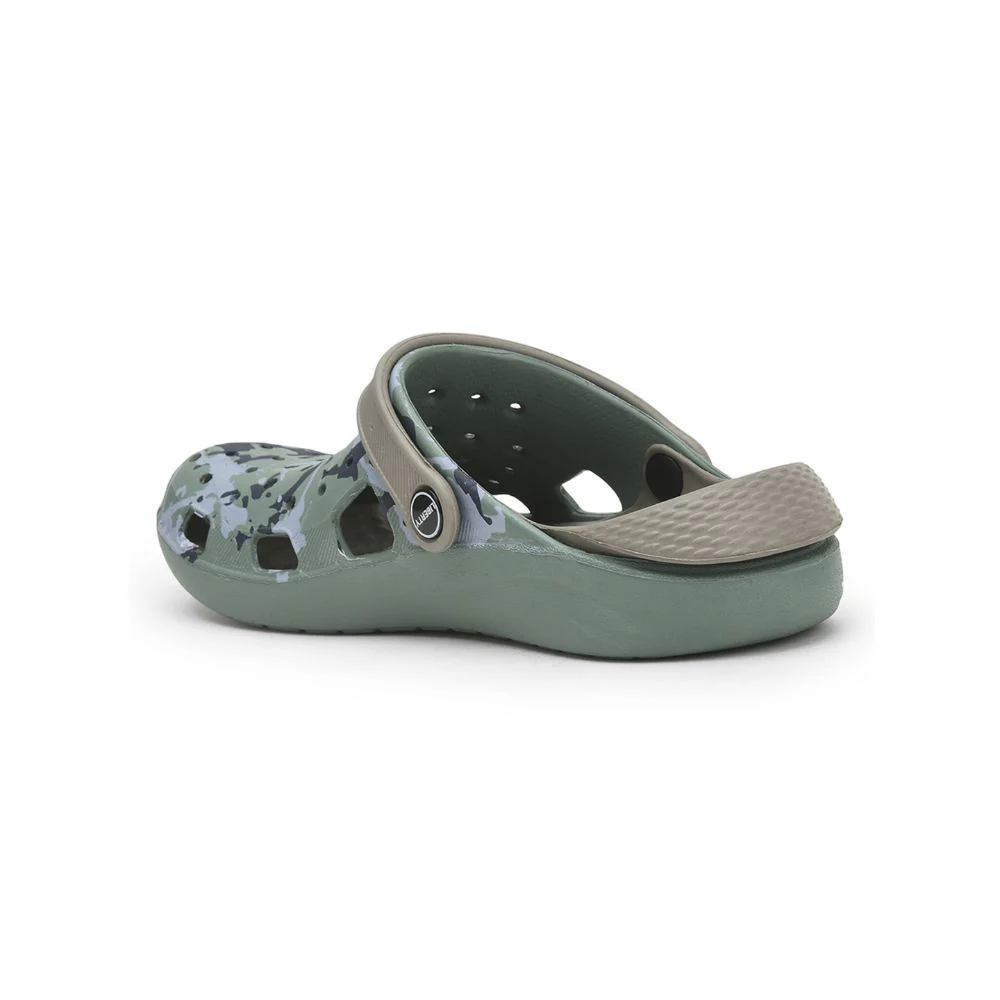 A-HA Green Casual Slingback Clogs For Men LPMXT-811 By Liberty - Image 3